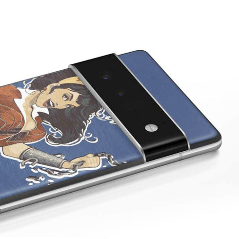 DC Comics Bombshells Wonder Woman Bombshell Google Pixel 6 Pro Skin